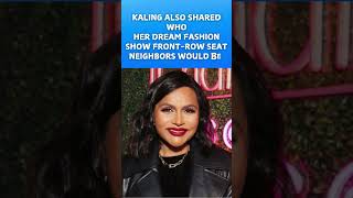 "Mindy Kaling’s Go-To Snack at Fashion Shows Will Surprise You! 🍿 | Exclusive Reveal"