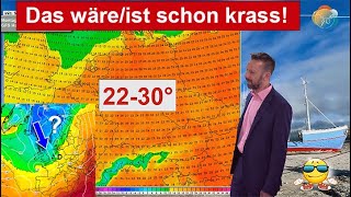 Das wäre/ist schon krass! Polarluft sorgt für Sommer? Wettervorhersage 25.03.-01.04.2024. Gewitter!