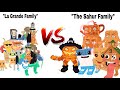 The Sahur Family vs. the La Grande Family