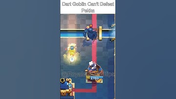 Epic Clash Royale Defense: Dart Goblin vs P.E.K.K.A