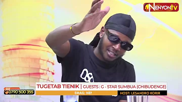 We did collabo with Isimba Jazz because he is very creative - G Star Sumbua at Nenyon TV