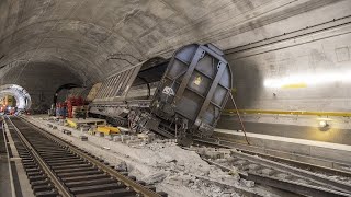 Túnel Ferroviário De São Gotardo Reabre Completamente, Um Ano Depois De Acidente