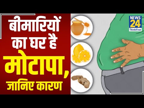 Sanjeevani : डॉक्टर प्रताप चौहान से जानिए मोटापा किन बड़े कारणों से बढ़ता है ? || News24