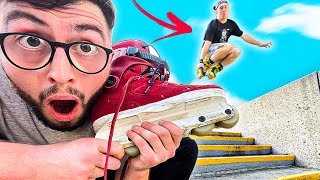 Freerunners try Rollerblading - CHALLENGE