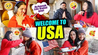 Welcome to USA 🇺🇸 Meet my Family in America ❤️