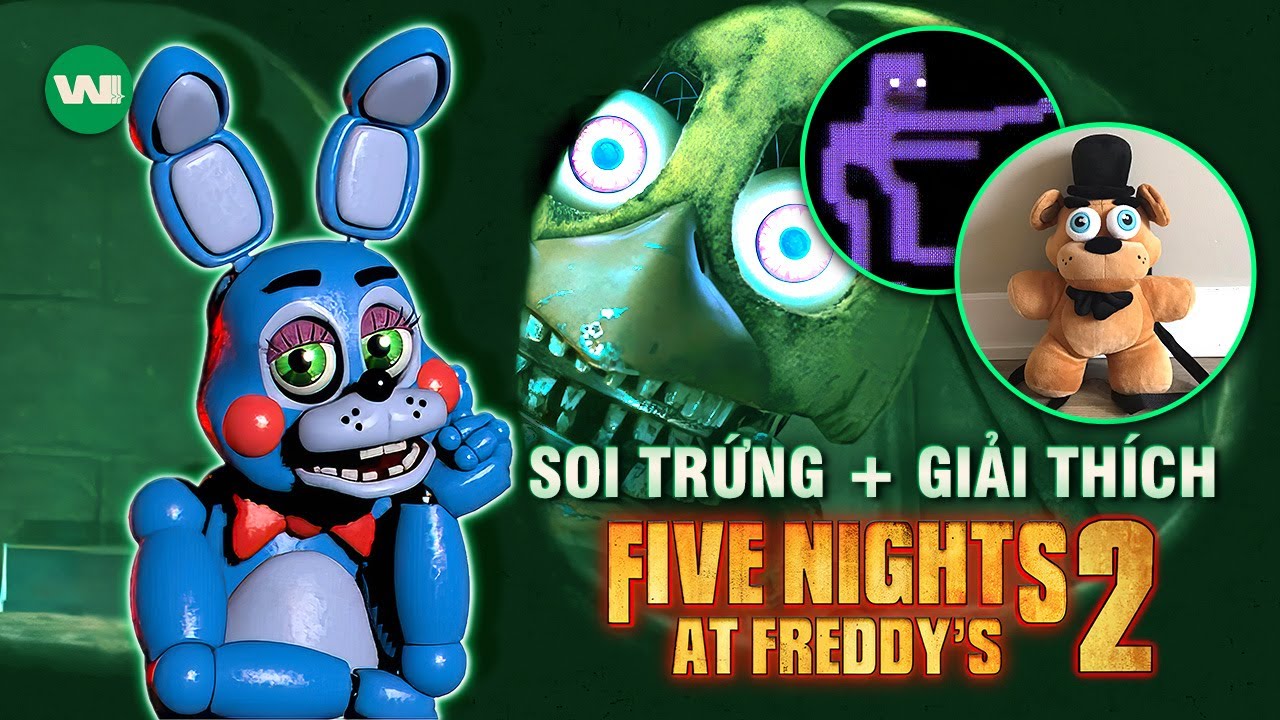 SOI 60+ CHI TIẾT THÚ VỊ TRONG 5 ĐÊM KINH HOÀNG PHẦN 2 | FIVE NIGHTS AT FREDDY'S 2
