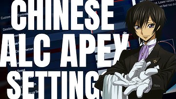 Best Alc Apex Controller Settings Season 10 | Chinese Apex Predator Alc Settings [Xbox/Ps4]