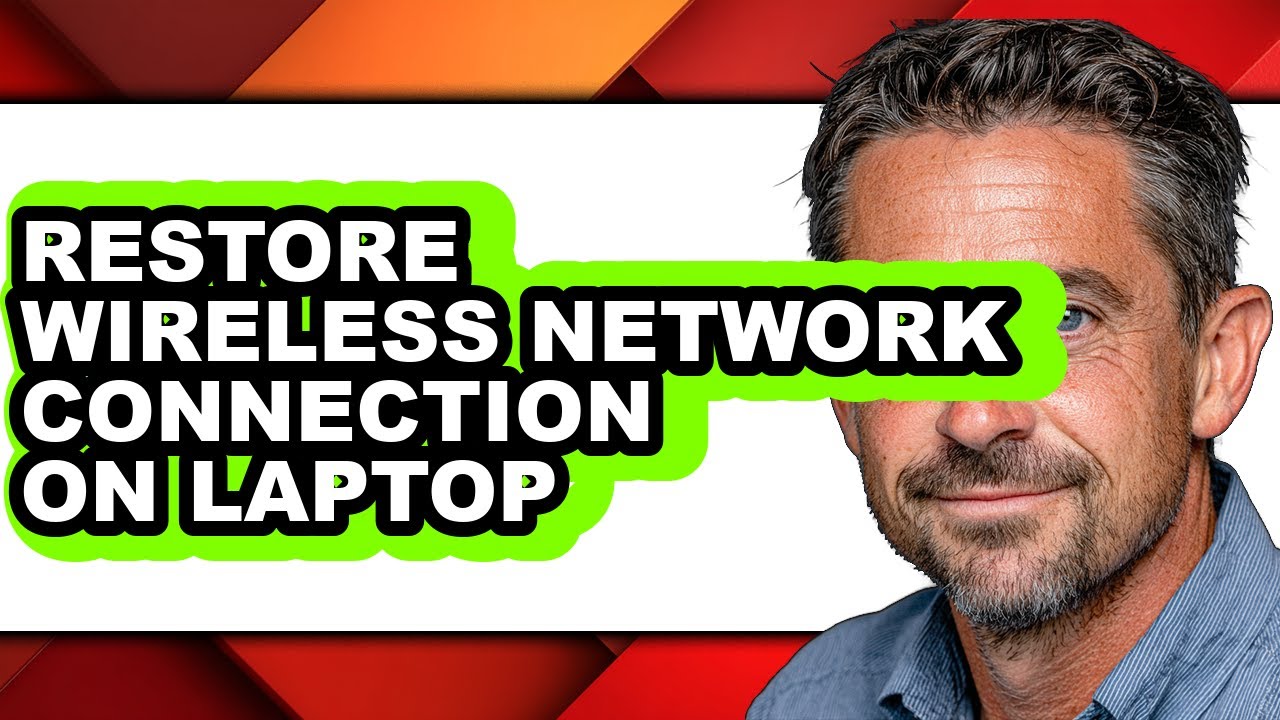How to Restore Wireless Network Connection on Laptop - Step by Step ...