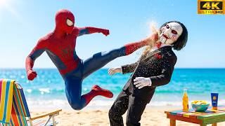 THE FINAL BATTLE BETWEEN SPIDERMAN AND JIGSAW!💥(SHOCKING ENDING!!)