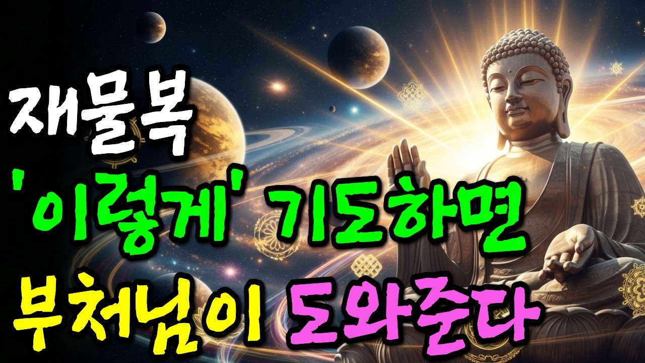 모든 것이 술술 풀리는 사람들의 8가지 비밀. 막힌 운을 뚫고 100배로 돌려받는 공덕 통장 만드는 법(법구경) | 부처님말씀ㅣ부처님가르침