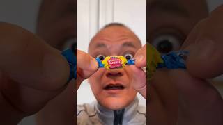 ASMR🍫🍭🍒🍇 AMERICA’S ORIGINAL DUBBLE BUBBLE GUM FLAVOR AND EATING SOUNDS  #asmr #shorts