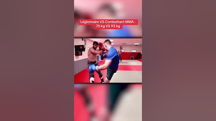 Combattant PRO MMA Vs Légionnaire boxeur (23 kg d'écart) !