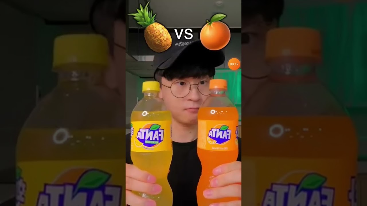No Reaction You Can Eat Fanta In Pineapple 