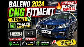 💯 Baleno 2024 CNG Conversion Done! AV Automobile Ne Kar Diya Kamaal 🔥