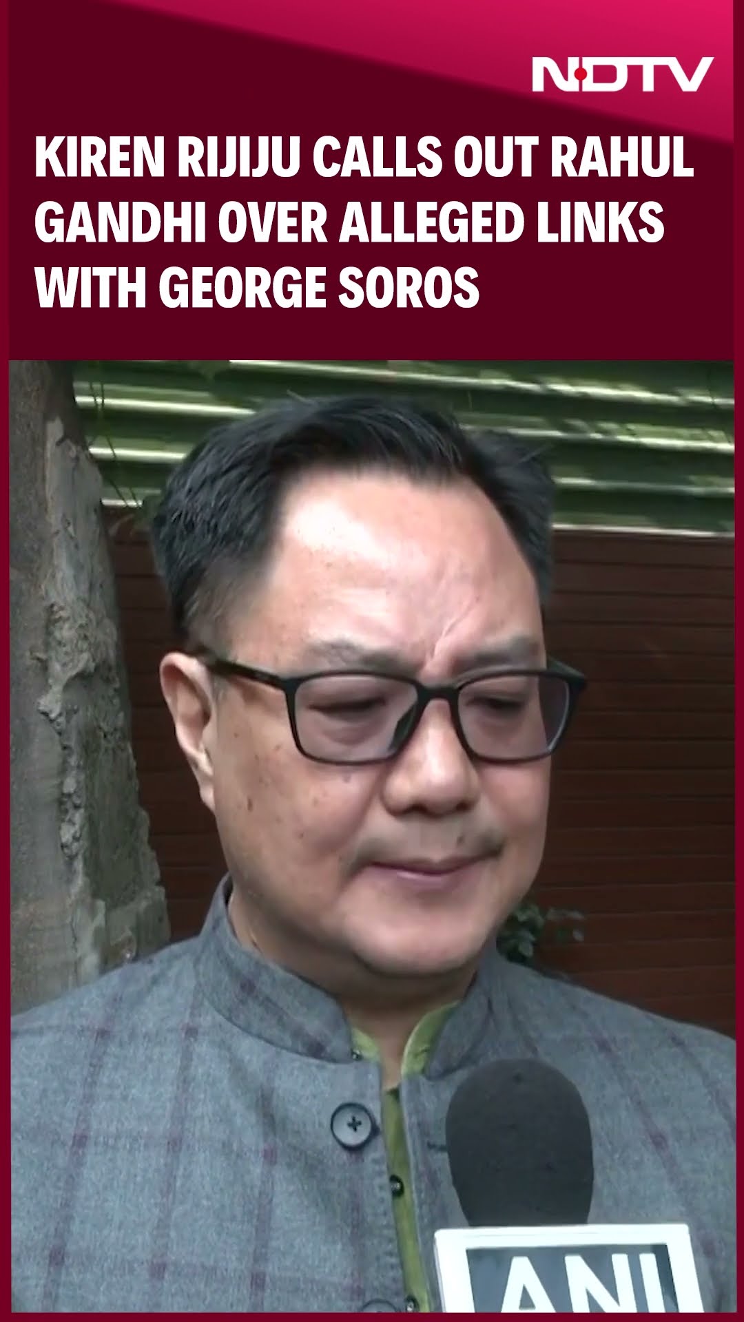 Kiren Rijiju Calls Out Rahul Gandhi Over Alleged Links With George Soros, Warns Of Economic Threat