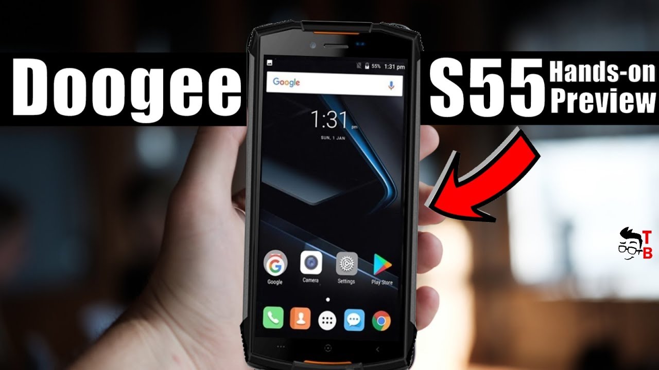 DOOGEE S55 - Why Are You Interested In This Phone? Hands-on Preview -  YouTube