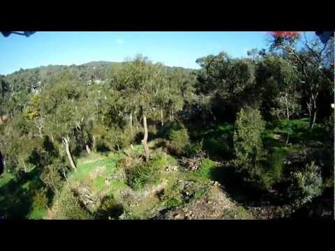 FPV quadcopter freestyle