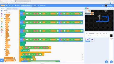 How to Make a Pen Platformer on Scratch