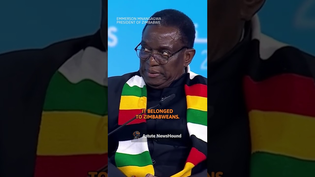 Zimbabwe has been under sanctions for decades as a result of us claiming our land from the British"