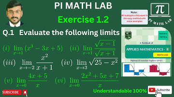 Math-233 Exercise (1.2) Question (1) in Urdu | Hindi | All Parts Discuss in Easy Method 2022 |