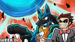 NASTY PLOT LUCARIO IS *STILL A MONSTER* - Pokemon Draft League W1