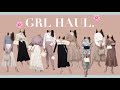 【GRL HAUL】SNIDEL好きが選ぶおすすめ春の9コーデを着用してご紹介/新作/オフィスにも！/イエベ春ウェーブ