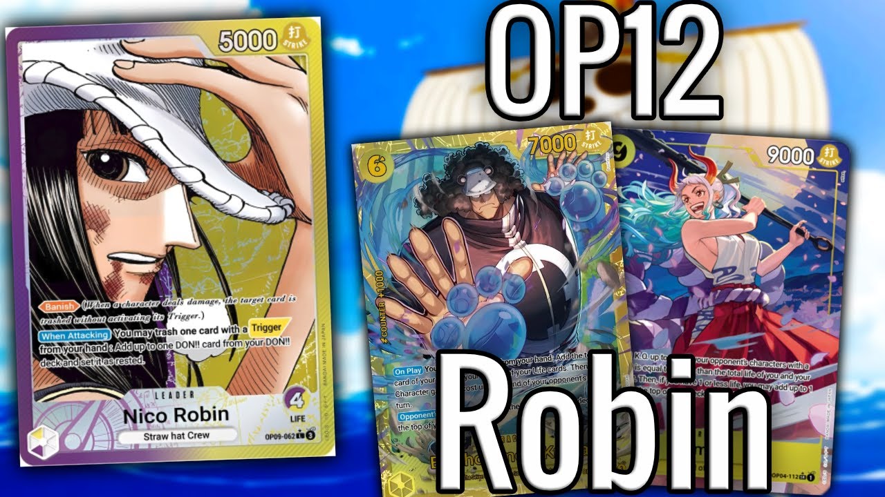 JUST KEEP HEALING! - OP12 Nico Robin Deck Profile