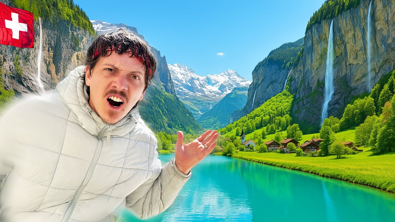 إختطفتهم للقرية لي الكل يحلم يزورها! | سلسلة الكرفان 🏔️🇨🇭