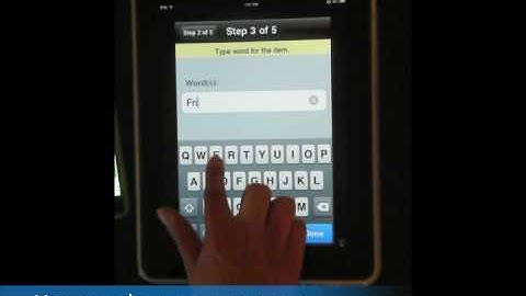 Voice4u iPad Demo