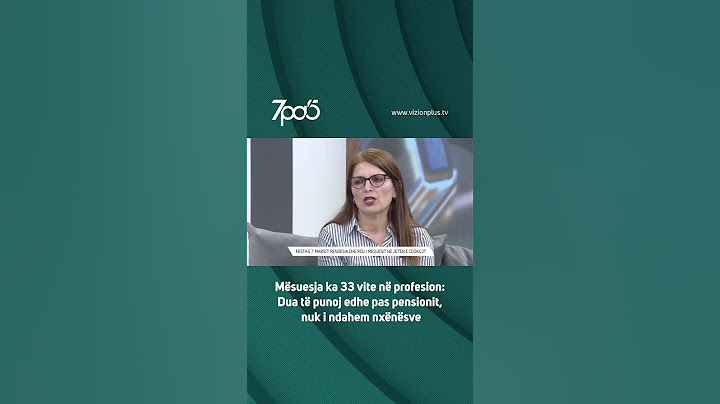 Mësuesja ka 33 vite në profesion: Dua të punoj edhe pas pensionit, nuk i ndahem nxënësve - 7pa5