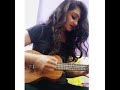 Tujhse dur jo hota hun (Tukda Tukda) | Gajendar Verma| ukulele cover by Aarti Pawar