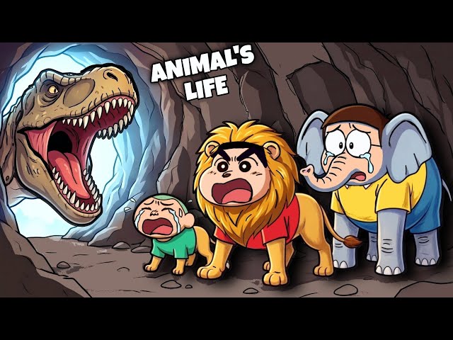 Shinchan Living Animals Life Age 1 To Age 100 😃