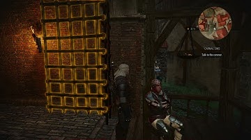 The Witcher 3 weird NPC interaction.
