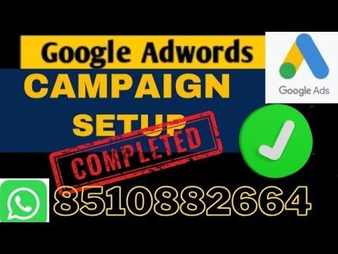 New Campaign Setup Call-only Google Adwords Accounts Complete - YouTube