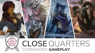 Close Quarters #7 | Commander Gameplay | Breya - Jhoira - Ayara - Unesh | Magic the Gathering