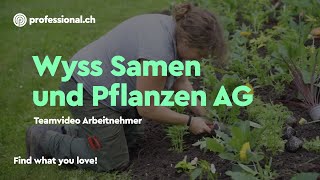 Grüner Daumen Gesucht Werde Teil Der Wyss Samen Und Pflanzen Ag Professional.ch