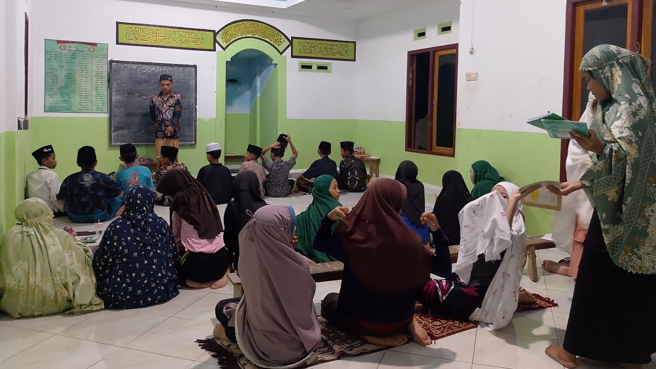 Kegiatan malam pondok Ramadhan2026 di Madin Miftahul Huda Srati Kemroncong Ayah kebumen