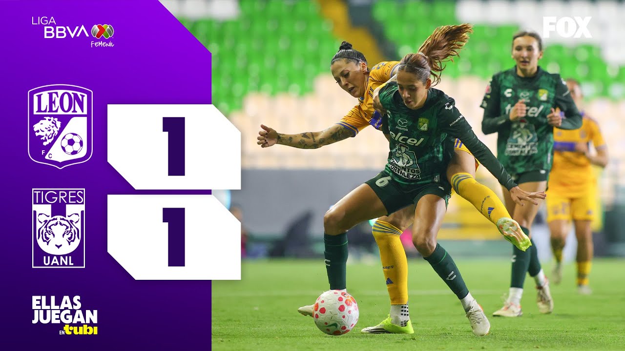 LEÓN 1-1 TIGRES | RESUMEN | LIGA MX FEMENIL | CLAUSURA 2026 | JORNADA 6