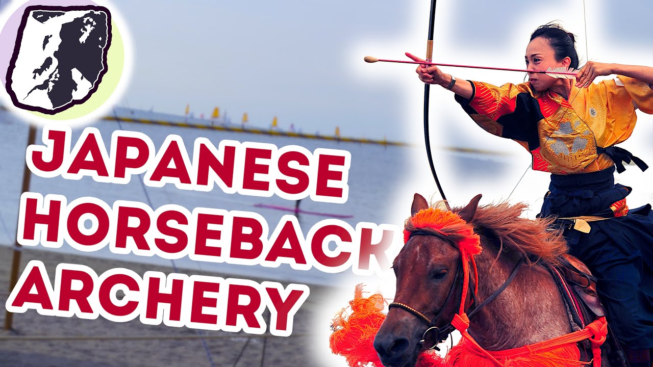 Traditional Japanese Horseback Archery Yabusame Dosun Matsuri YouTube