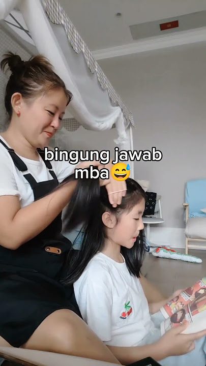 when the boss's child (cici) masters the nanny's tricks😅