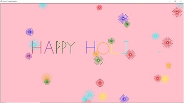 Celebrate Holi using Python