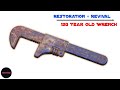 Restoration of a 120 Year Old Rusted Bicycle Wrench