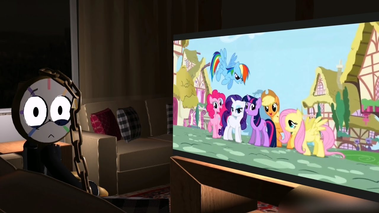 Dyle watching my little pony /dandys world - YouTube
