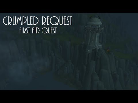 World of Warcraft Crumpled Request First Aid Legion Quest Guide @WoWJNasty