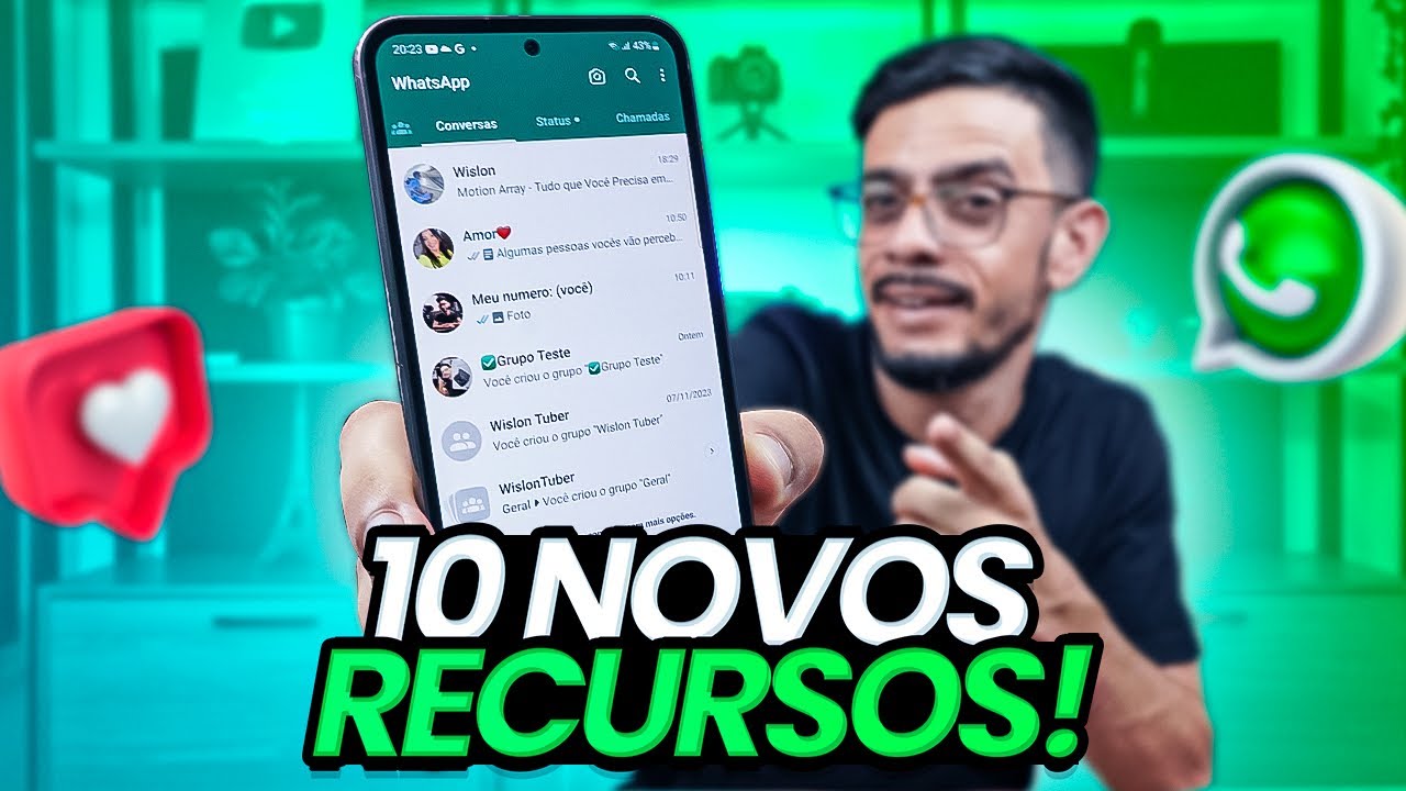 😱Revelado: 10 Novidades Secretas do WhatsApp que Você Não Sabia! - YouTube