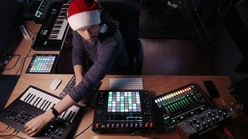 Live Looping/Drumming Jam [Ableton Live, moog, minilogue-xd, push2, launchpad x]