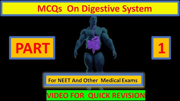 MCQs On Digestion and Absorption | For NEET | Previous Year | Part 1 |