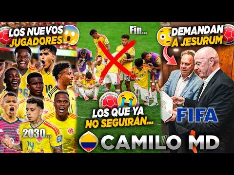 🔥THIS IS WHAT THE NEW 2030 COLOMBIA NATIONAL TEAM WILL LOOK LIKE🤯GOODBYE JAMES, MOJICA, MINA, OSP...