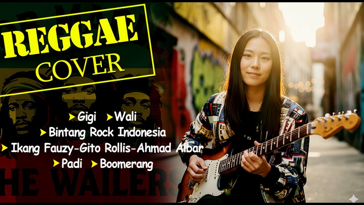Reggae Cover 3 | Cover Vs Reggae Lagu Gigi, Wali, Rocker Indonesia, Ikang Fauzy dkk, Padi, Boomerang
