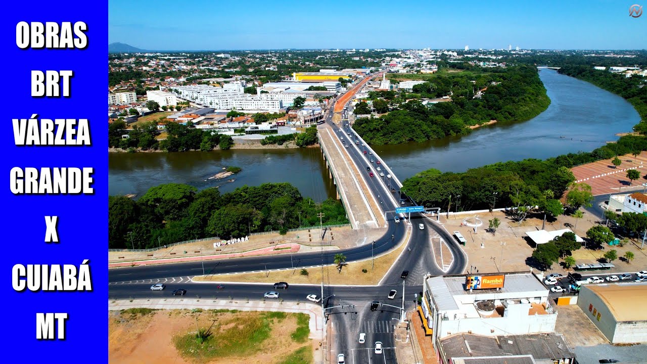 AO VIVO! OBRAS DO BRT CUIABÁ X VÁZEA GRANDE - MT